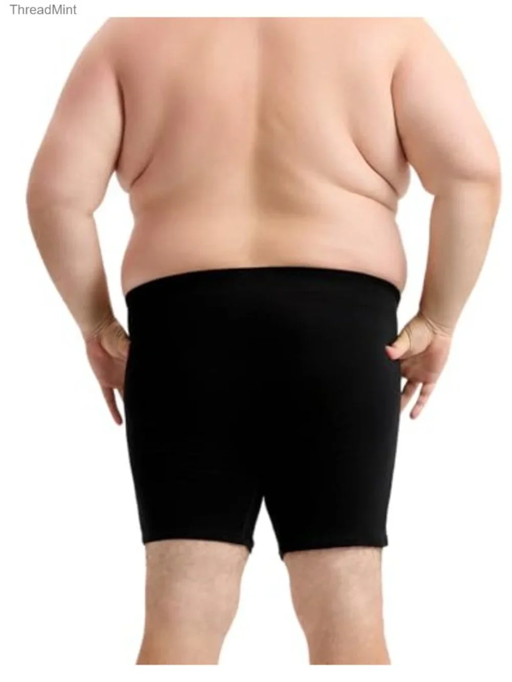 Big & Tall Cotton Boxer Briefs 4-Pack Breathable Anti-Chafe Underwear